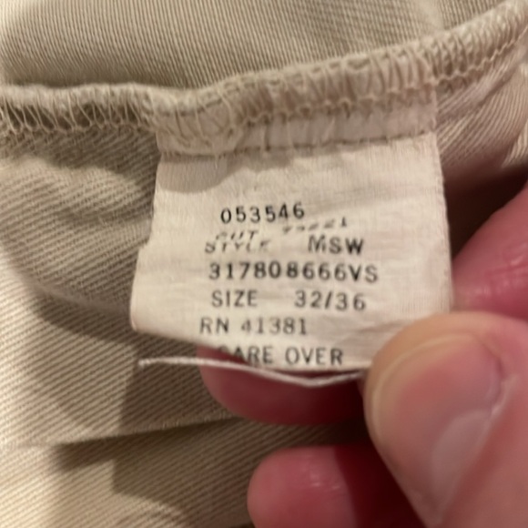 Ralph Lauren Well Worn Men Khaki Pants 32x29 - Picture 5 of 10